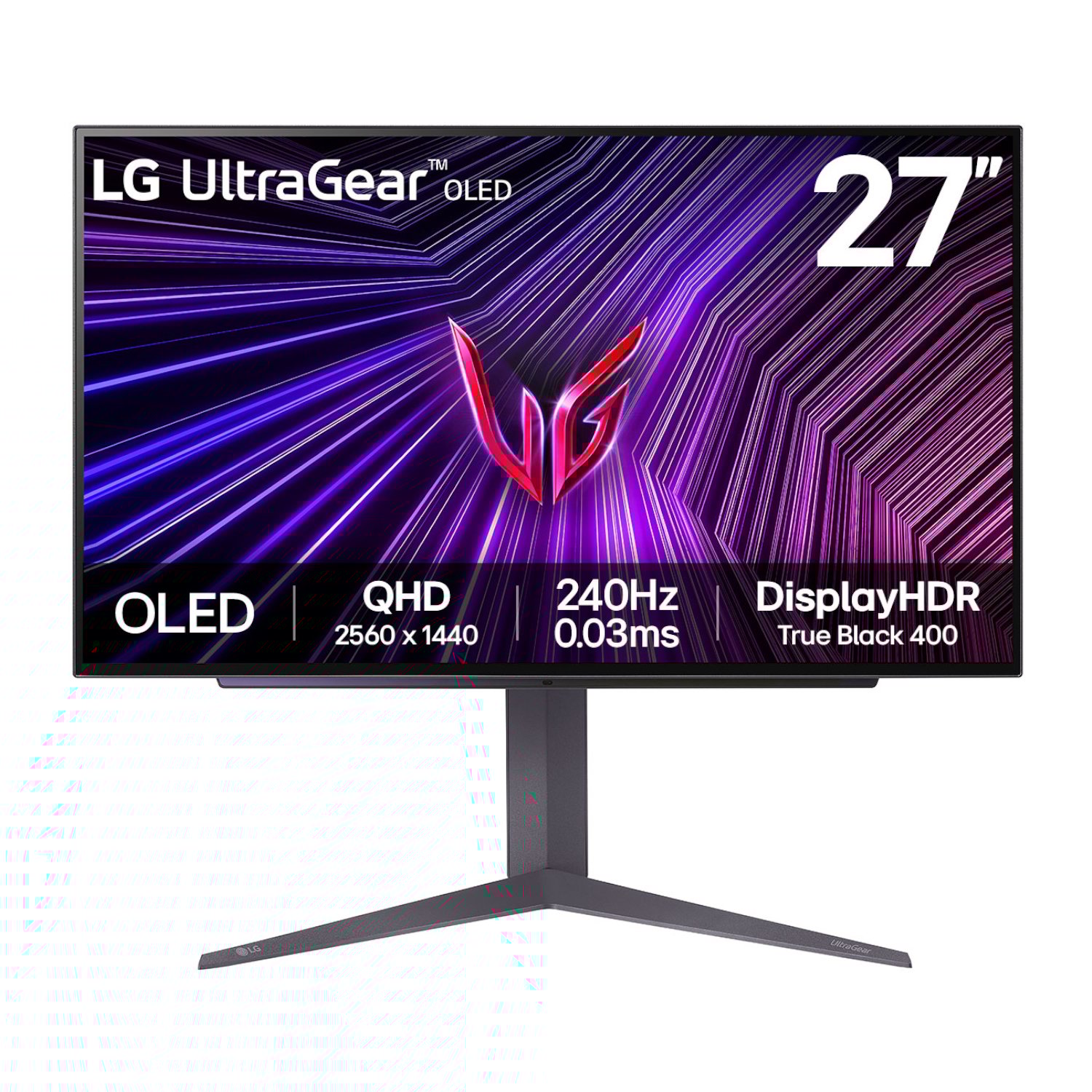LG UltraGear 27" QHD OLED Gaming 240Hz 0,03ms