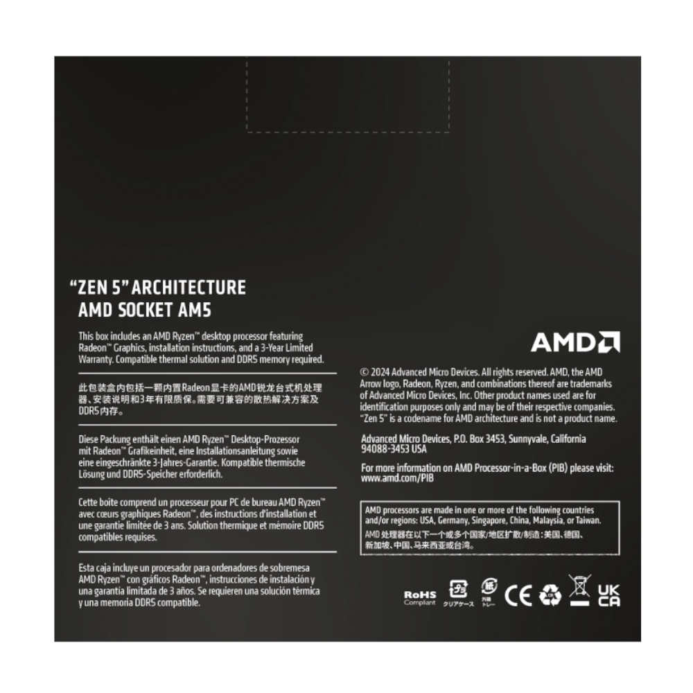 AMD RYZEN 9 9950X 16-Core 4.3GHz AM5 CPU - Image 2