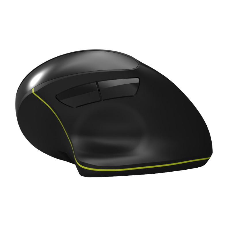 Port Connect Wireless Rechargeable Ergonoc Mouse Bluetooth
- Black - Image 2