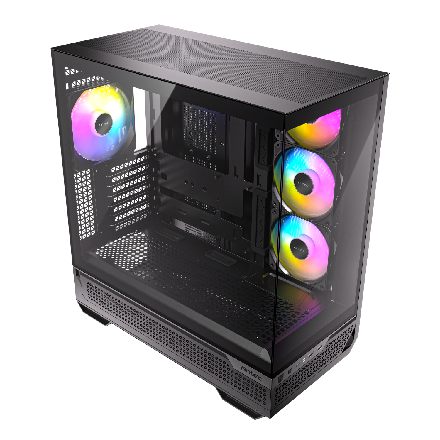 Antec C7 ARGB E-ATX Mid Tower Gaming Chassis – Black - Image 2