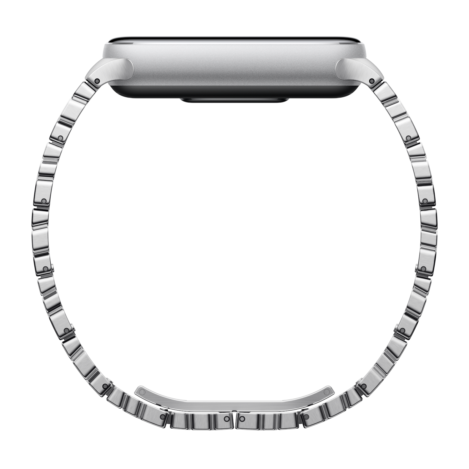 Xiaomi Smart Band 10 Asymmetrical Metal Strap – Silver - Image 2