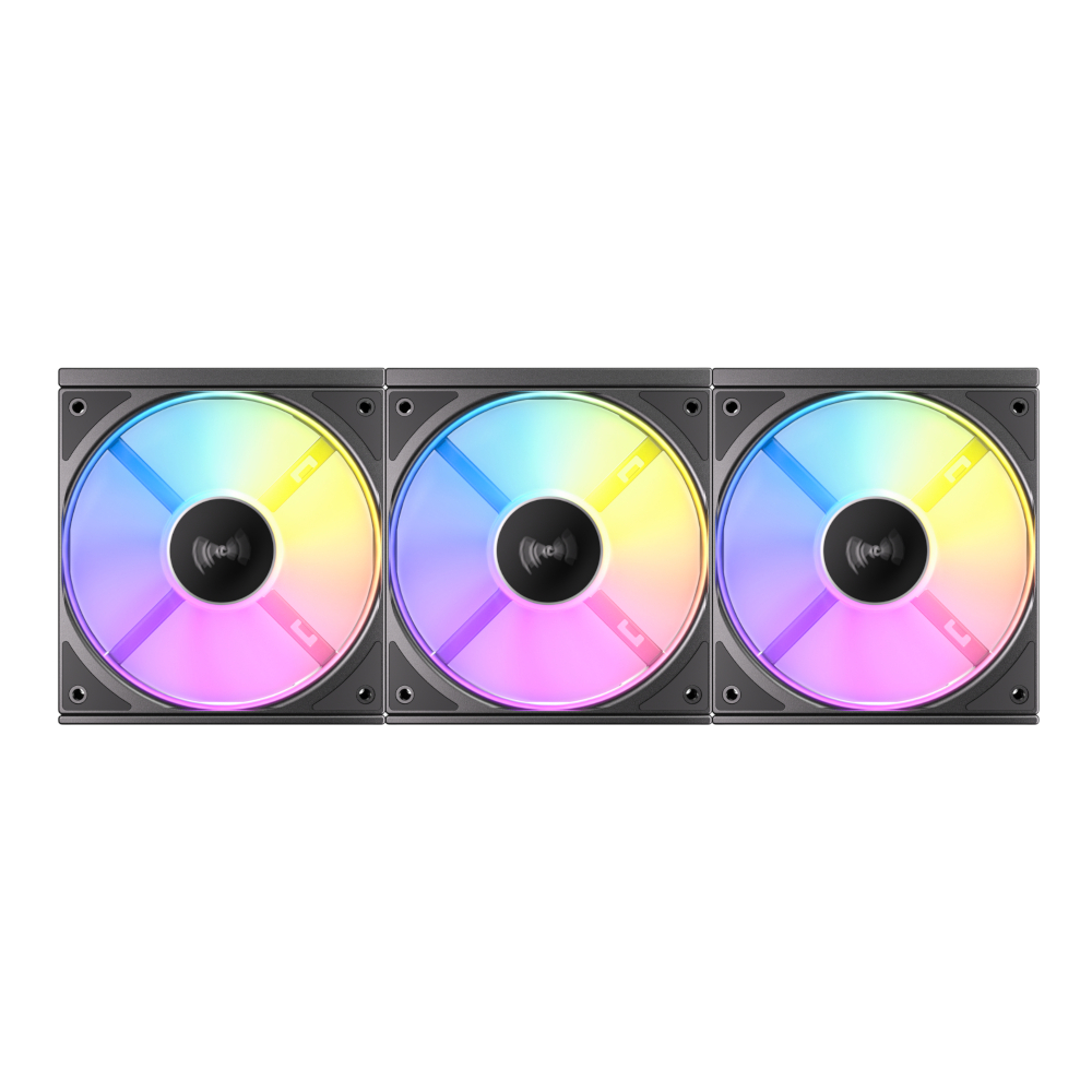 Antec Connect 120 ARGB PWM Fan 3 Pack - Black - Image 2