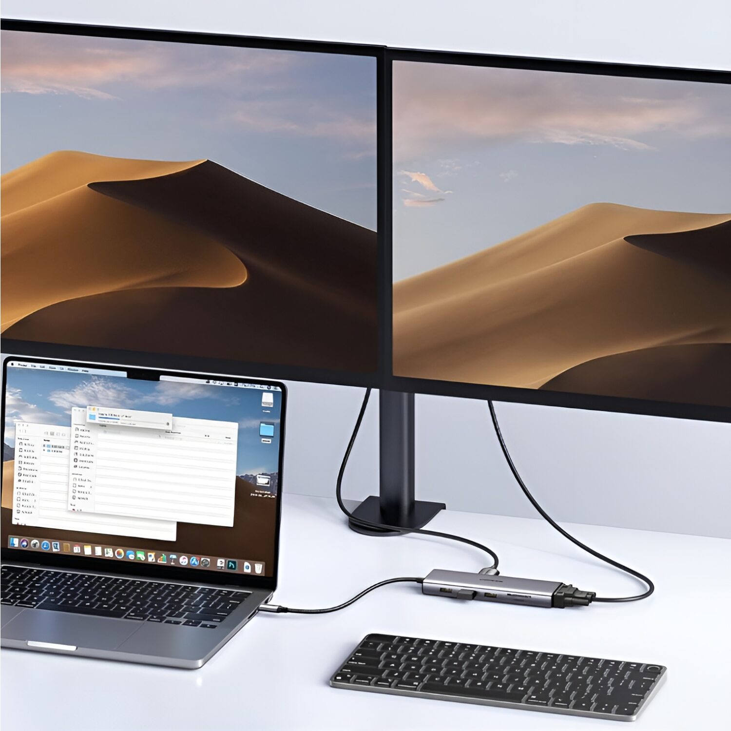 UGREEN 9-in-1 Type-C Hub | HDMI | VGA | LAN | SD/TF | 100W PD | USB3.0 - Image 2