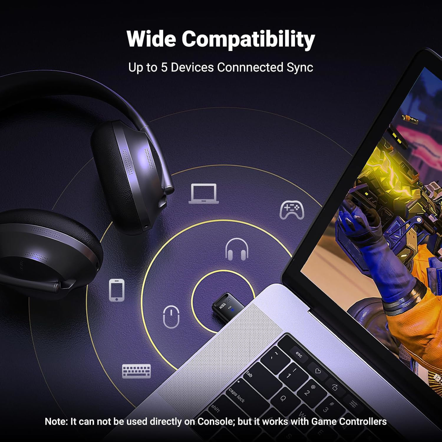 UGreen Bluetooth 5.4 USB Adapter - Image 2