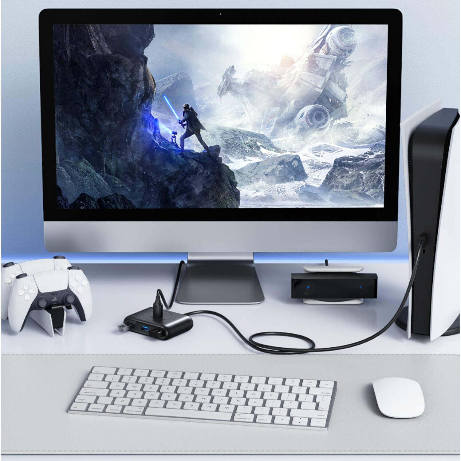 UGREEN 4-Port USB 3.0 Hub with Micro USB | 5Gbps Data Transfer - 1m - Image 2