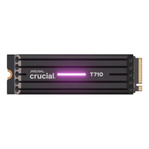 Crucial T710 4TB M.2 NVMe Gen5 NAND SSD with Heatsink