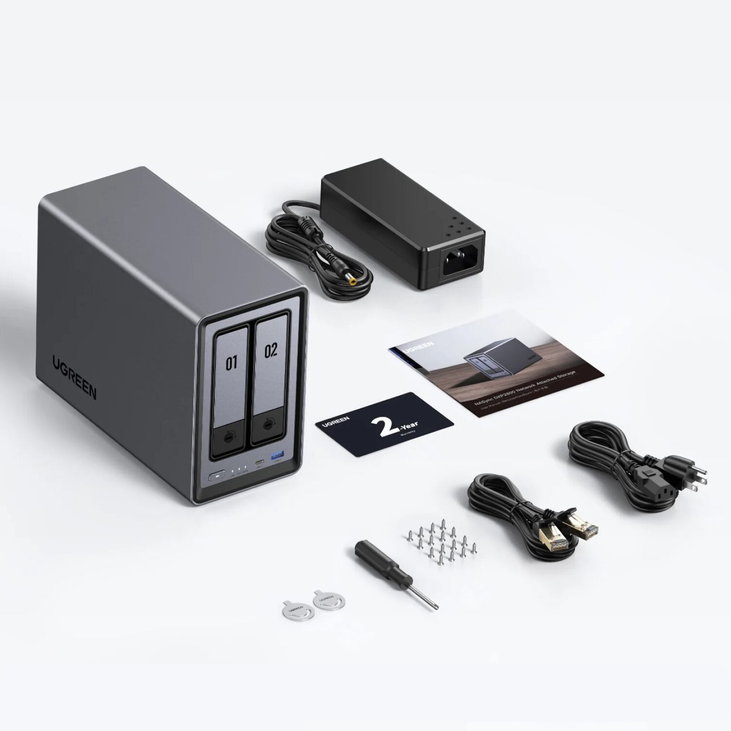 UGREEN NASync DXP2800 2 Bay NAS - Image 2