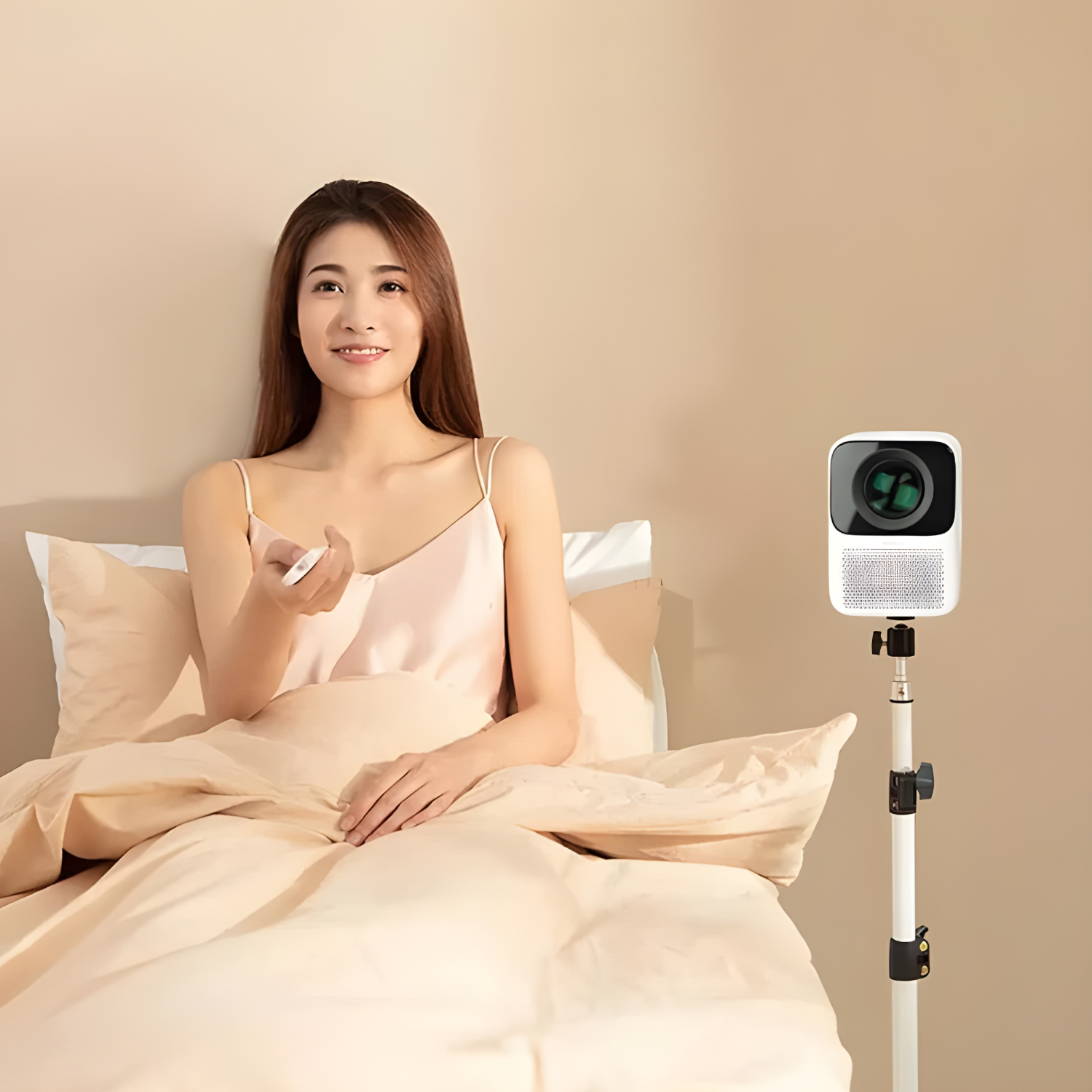 Wanbo Tripod Floor Stand - White - Image 2