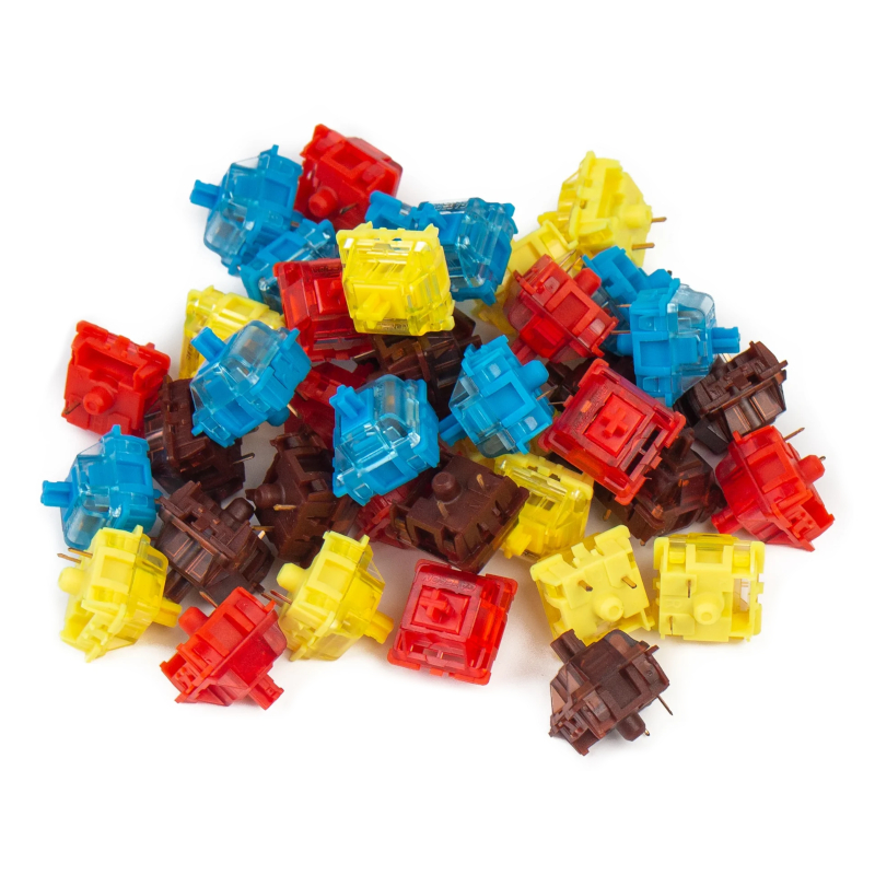 Keychron Brown Gateron Phantom Switches 110 pcs - Image 2