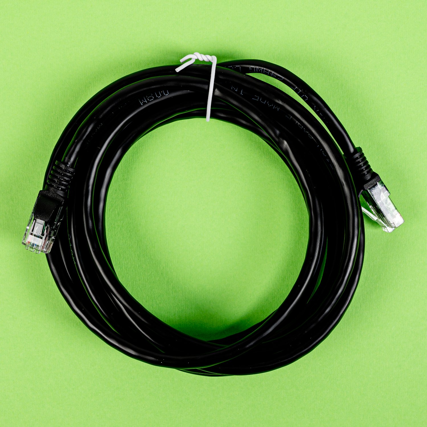 Gizzu Cat6 UTP Fly Lead Ethernet Network Cable 3m – Black - Image 2