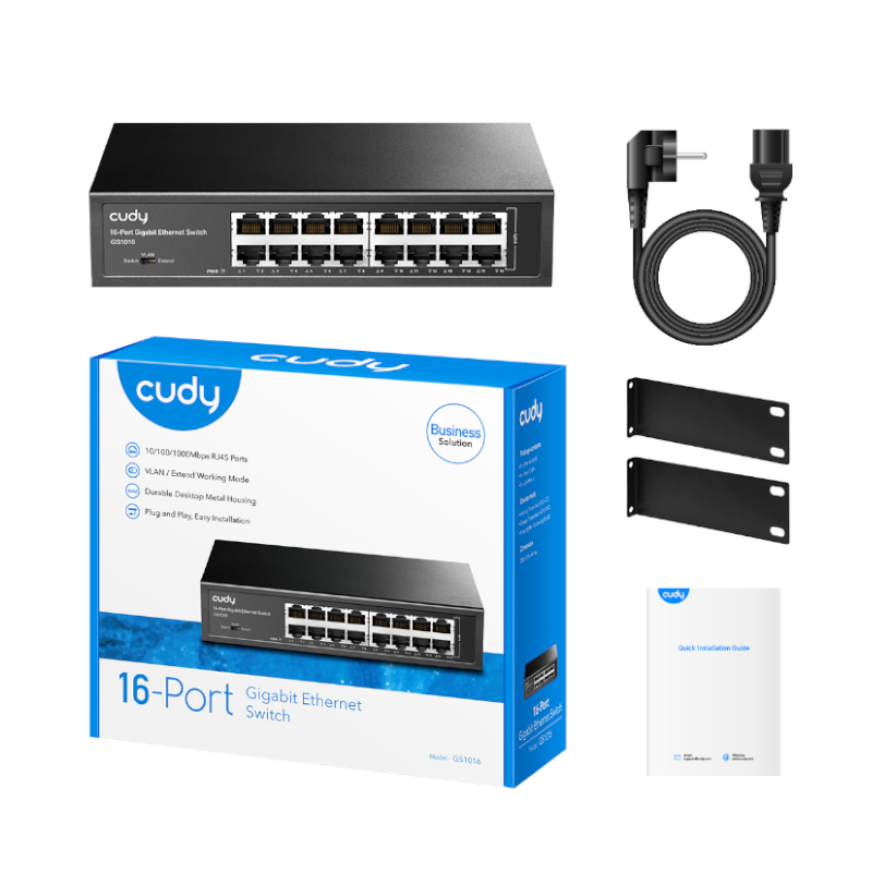 Cudy 16 Port Gigabit Metal Switch - Image 2
