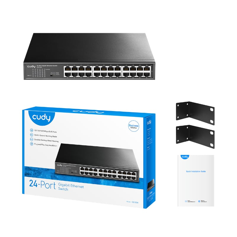 Cudy 24 Port Gigabit Metal Switch - Image 2