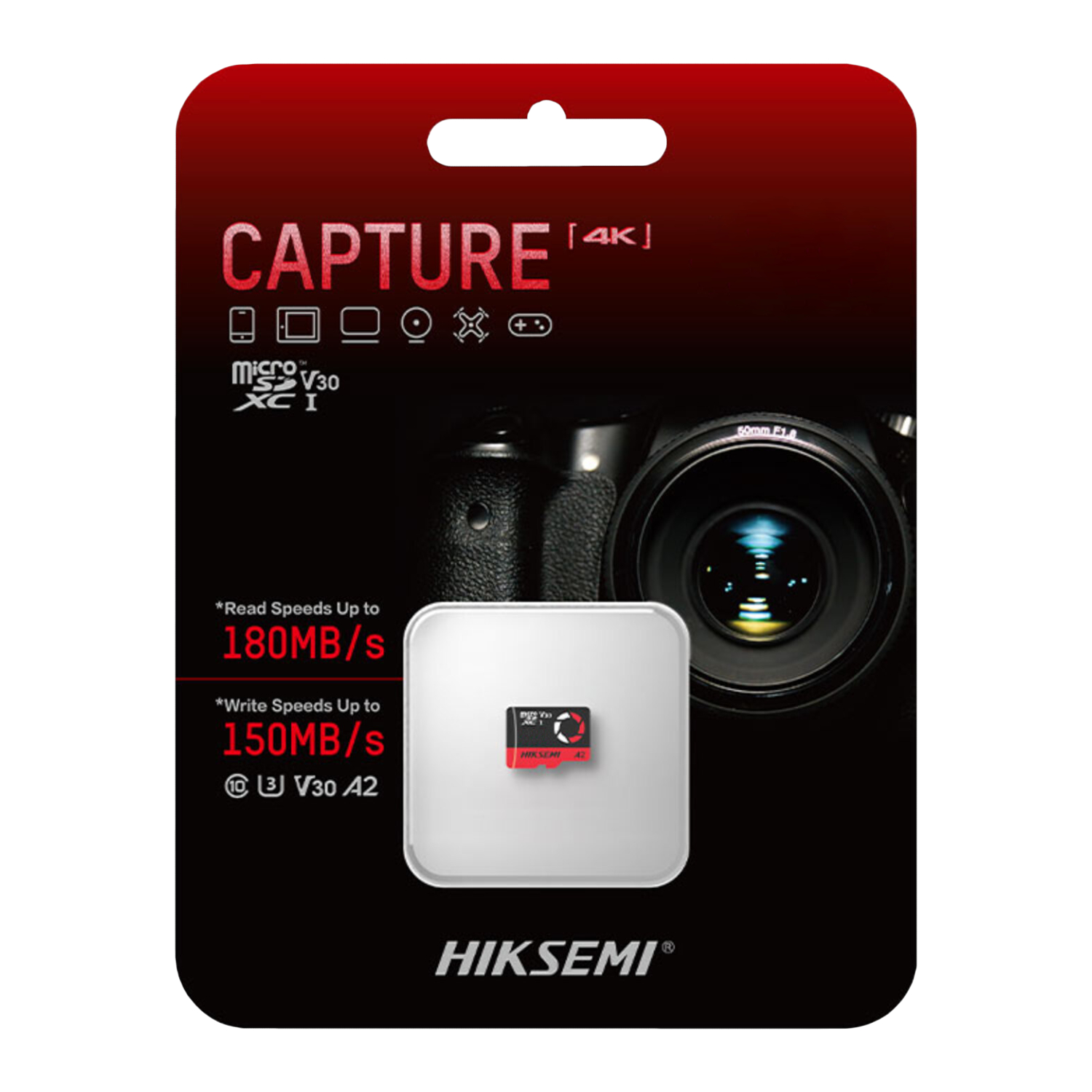 Hiksemi Capture V30 128GB MicroSDXC (Without Adapter) - Image 2