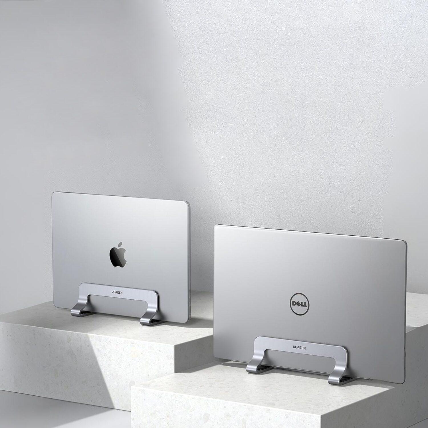 UGREEN Vertical Aluminium Laptop Stand, with Extensible Slot - Image 2