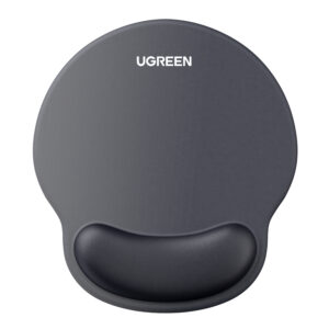 UGreen LP668 Ergonomic Mousepad with Wrist Rest (220 x 245 mm) - Black