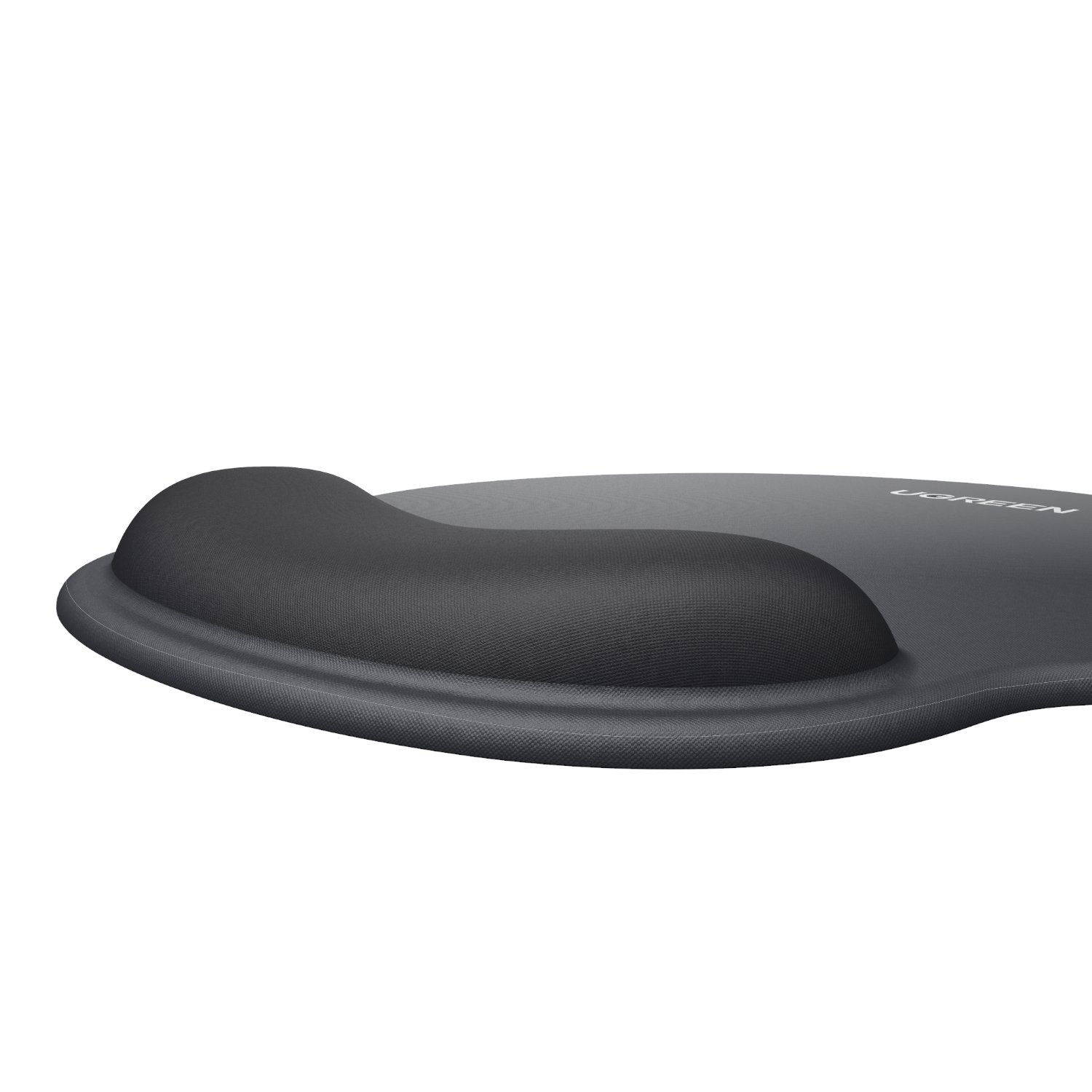 UGreen LP668 Ergonomic Mousepad with Wrist Rest (220 x 245 mm) - Black - Image 2