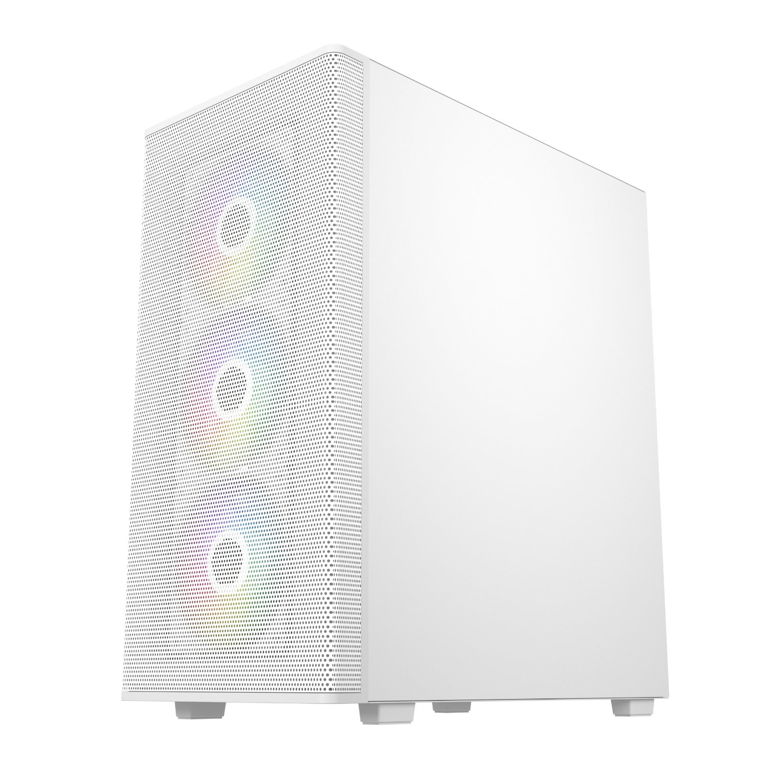 FSP M220 ATX Mid Tower Gaming Chassis - White - Image 2