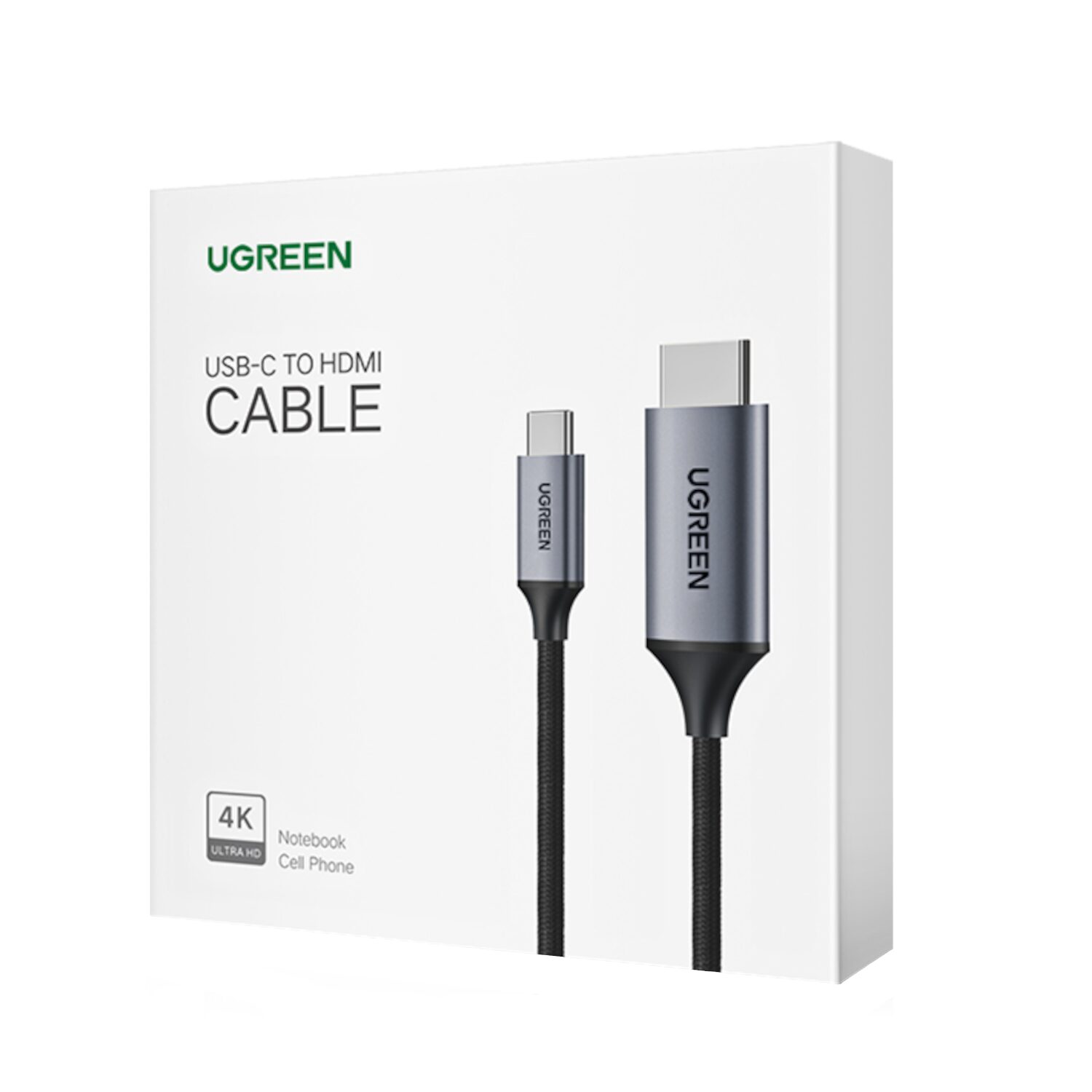UGREEN Type-C to 4K@60Hz HDMI 1.5m Cable - Image 2