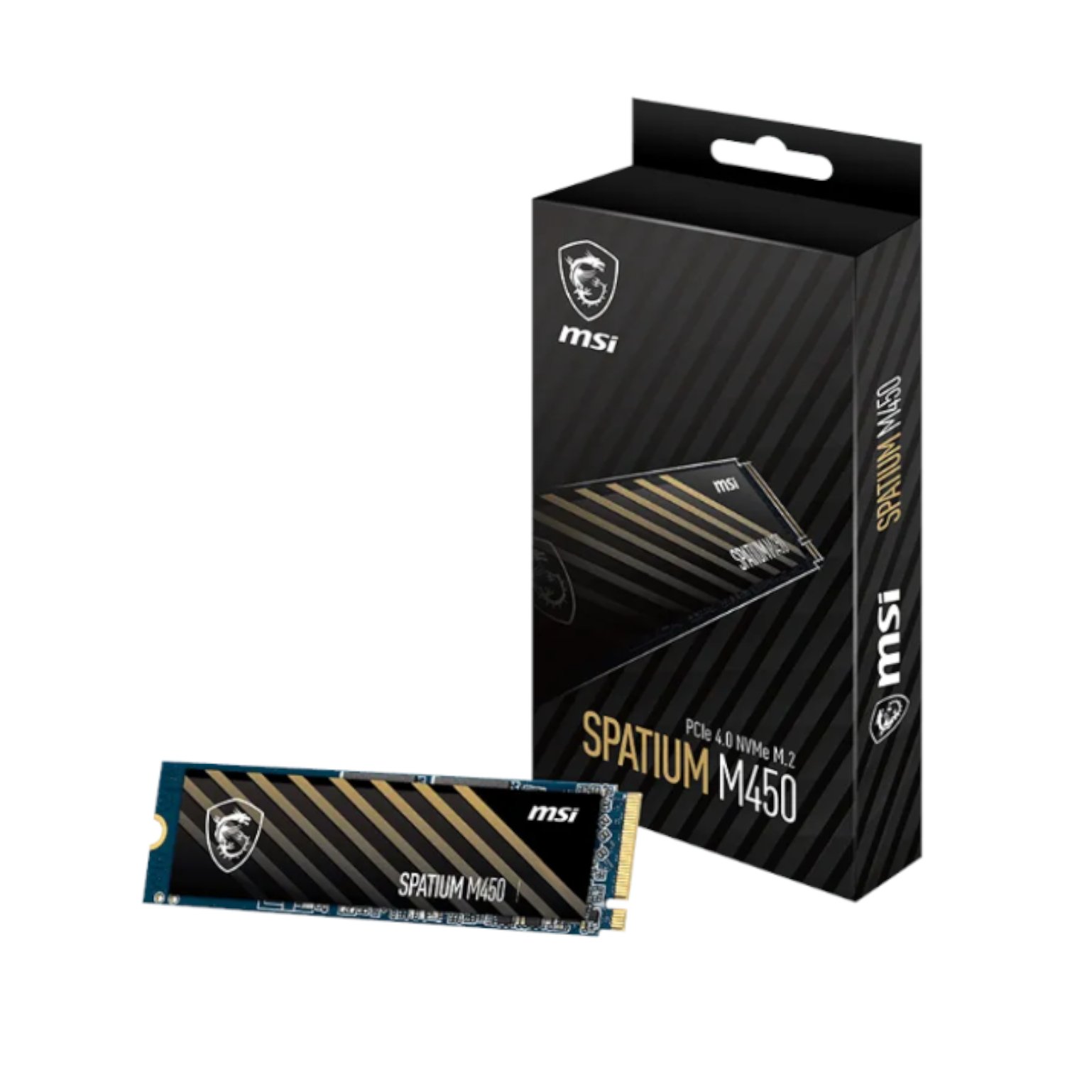 MSI SPATIUM M450 500GB Gen4 M.2 NVMe SSD - Image 2