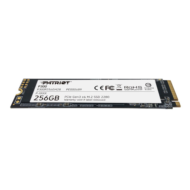 Patriot P300 256GB M.2 PCIe NVMe SSD - Image 2