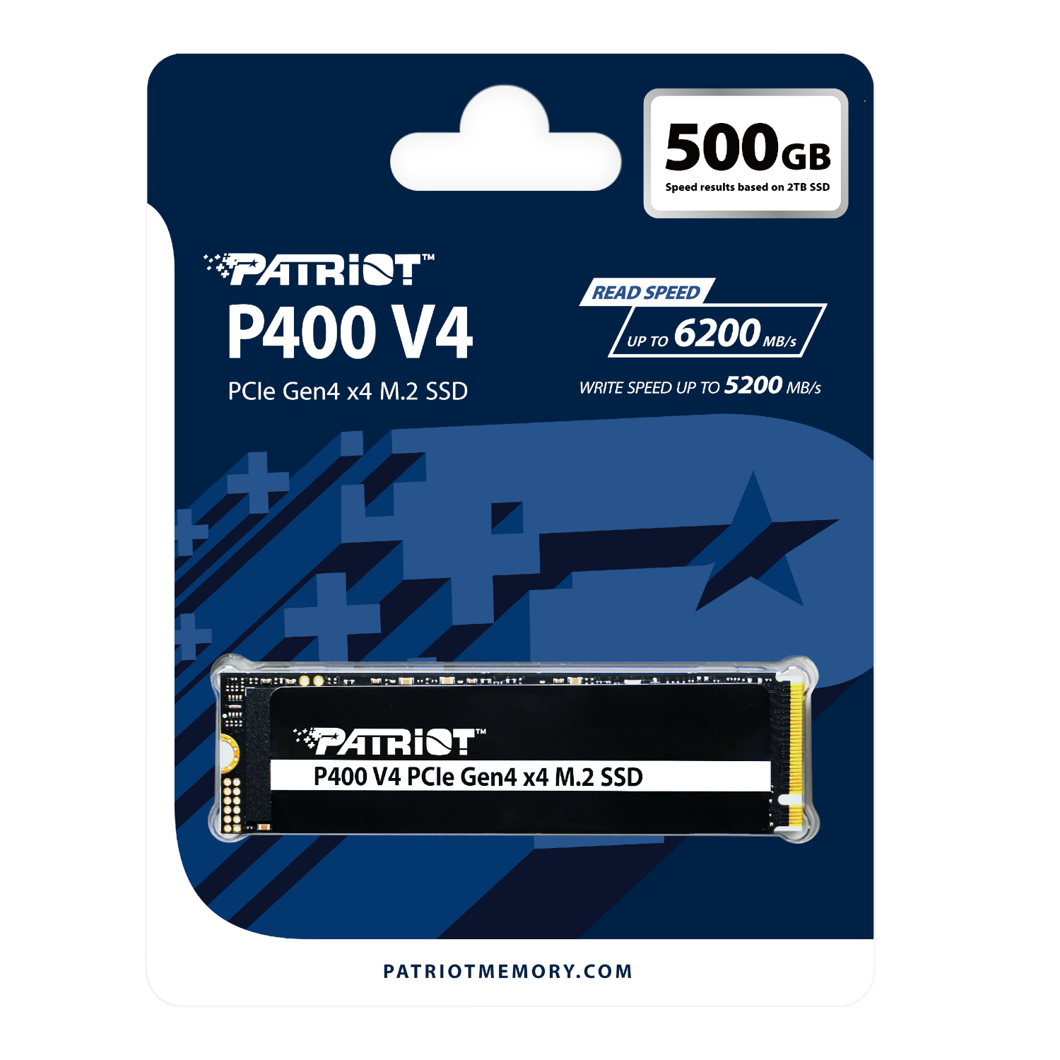 Patriot P400 Lite 500GB M.2 PCIe NVMe SSD - Image 2