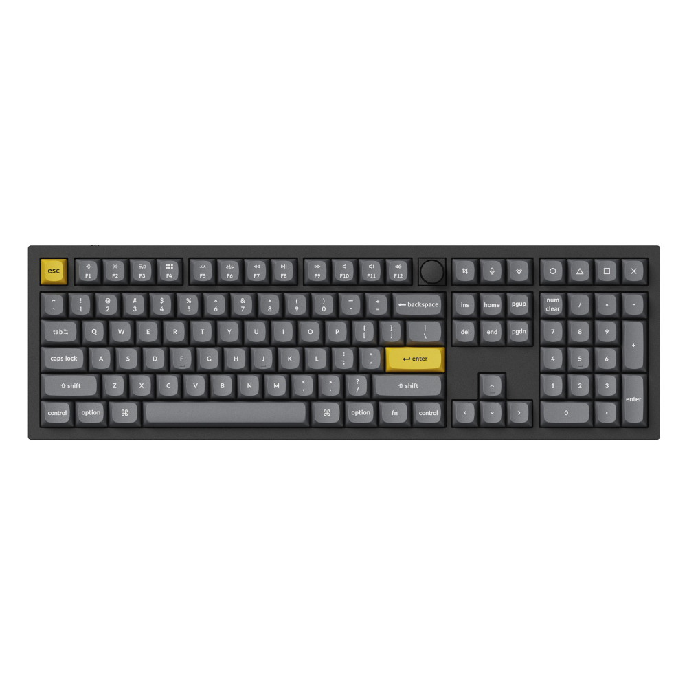 Keychron Double Shot PBT OSA Full Keycap Set – Dark Grey - Image 2