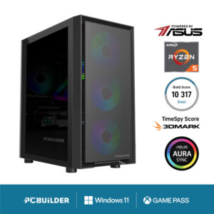 PCBuilder Ryzen 5 5600X PATHFINDER Windows 11 Gaming PC