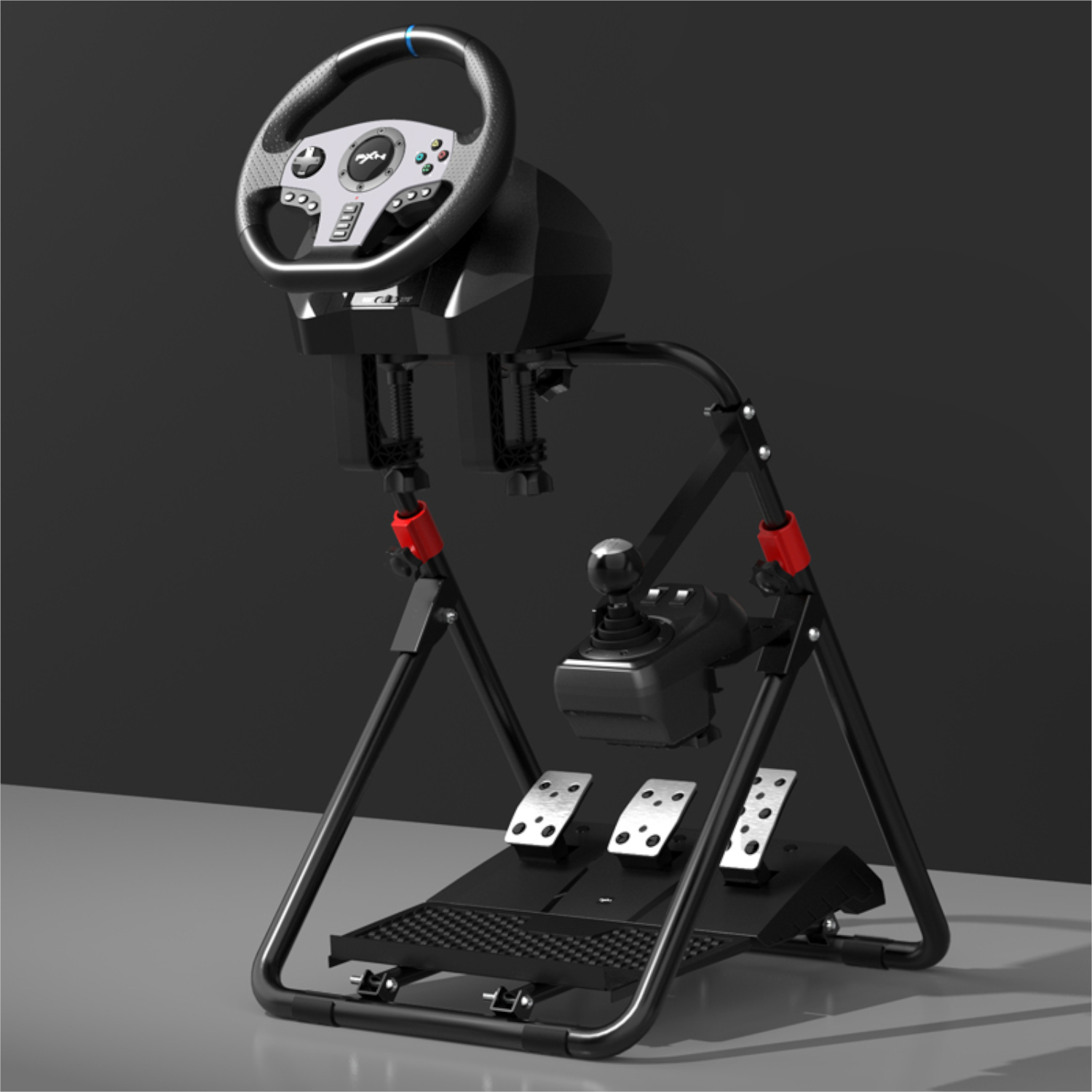 PXN A9 Gaming Steering Wheel Foldable Stand - Image 2