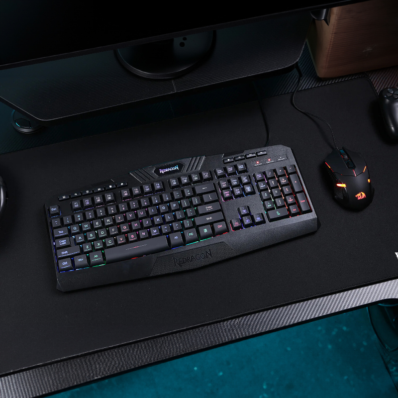 REDRAGON 2IN1 (K503A-RGB|M601) Gaming Combo 1 - Black - Image 2