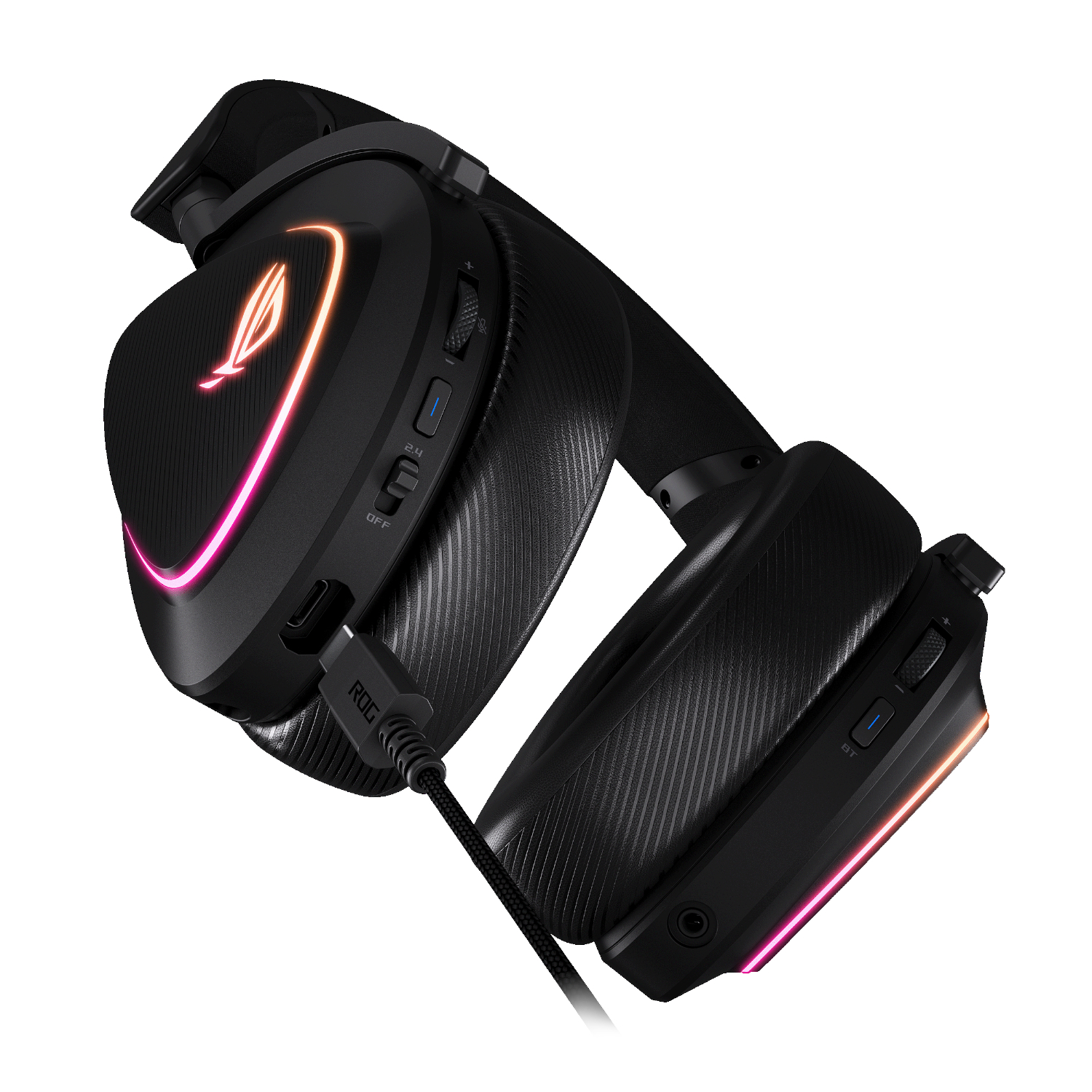 ASUS ROG Delta II Multi Platform Black Wireless Gaming Headset - Image 2