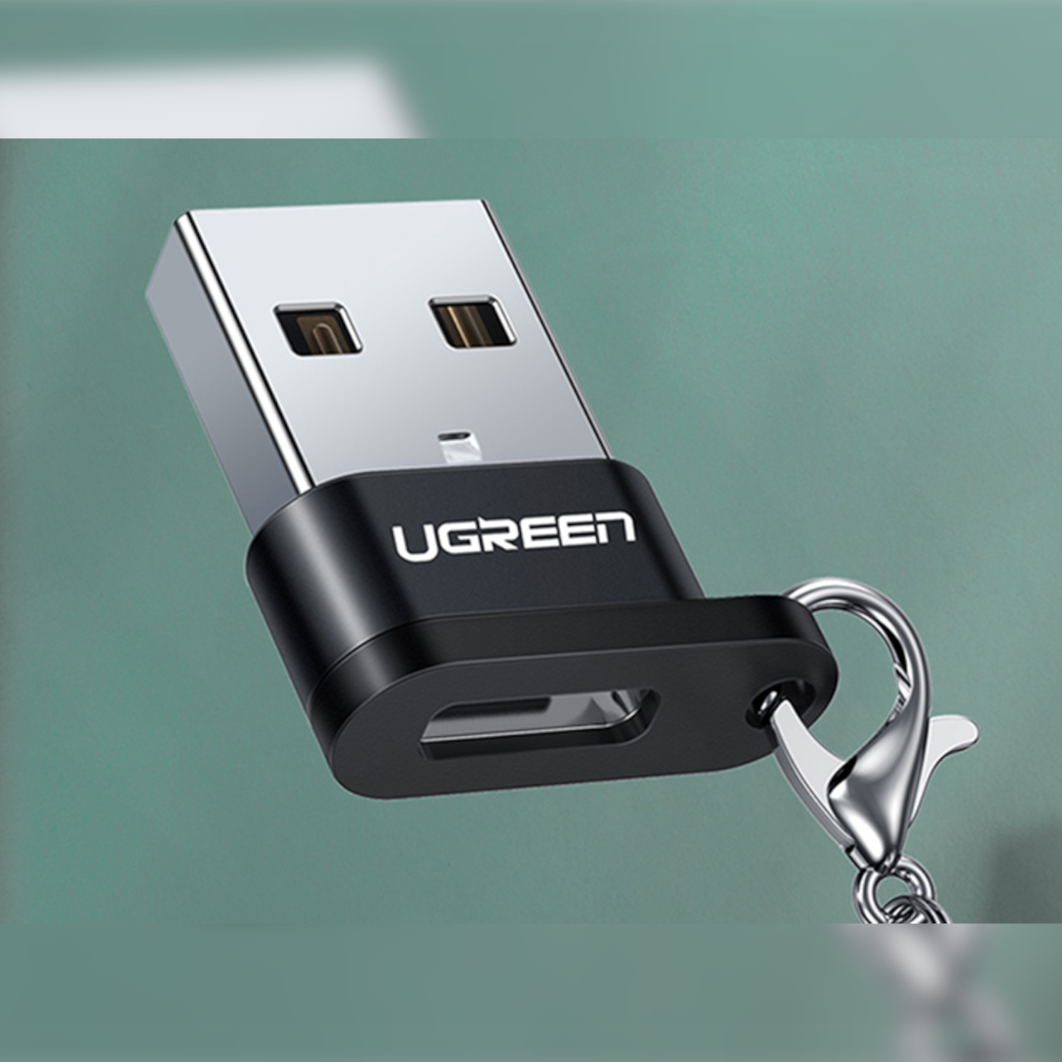UGREEN USB A Male to USB Type-C Female Adapter (Black) - Image 2