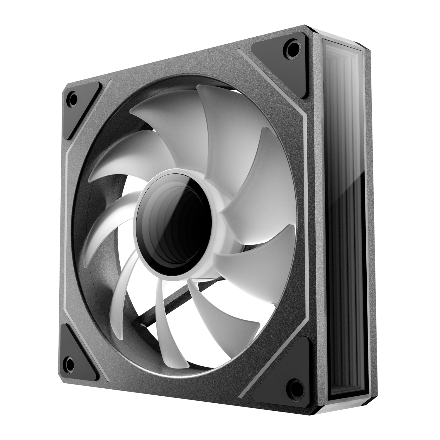 Antec VISION PWM 120mm ARGB Infinity Mirror Case Fan 3 Pack Black - Image 2
